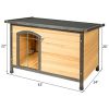 33" Wooden pet house, dog house